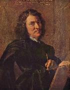 Nicolas Poussin Selbstportrat des Kunstlers painting
